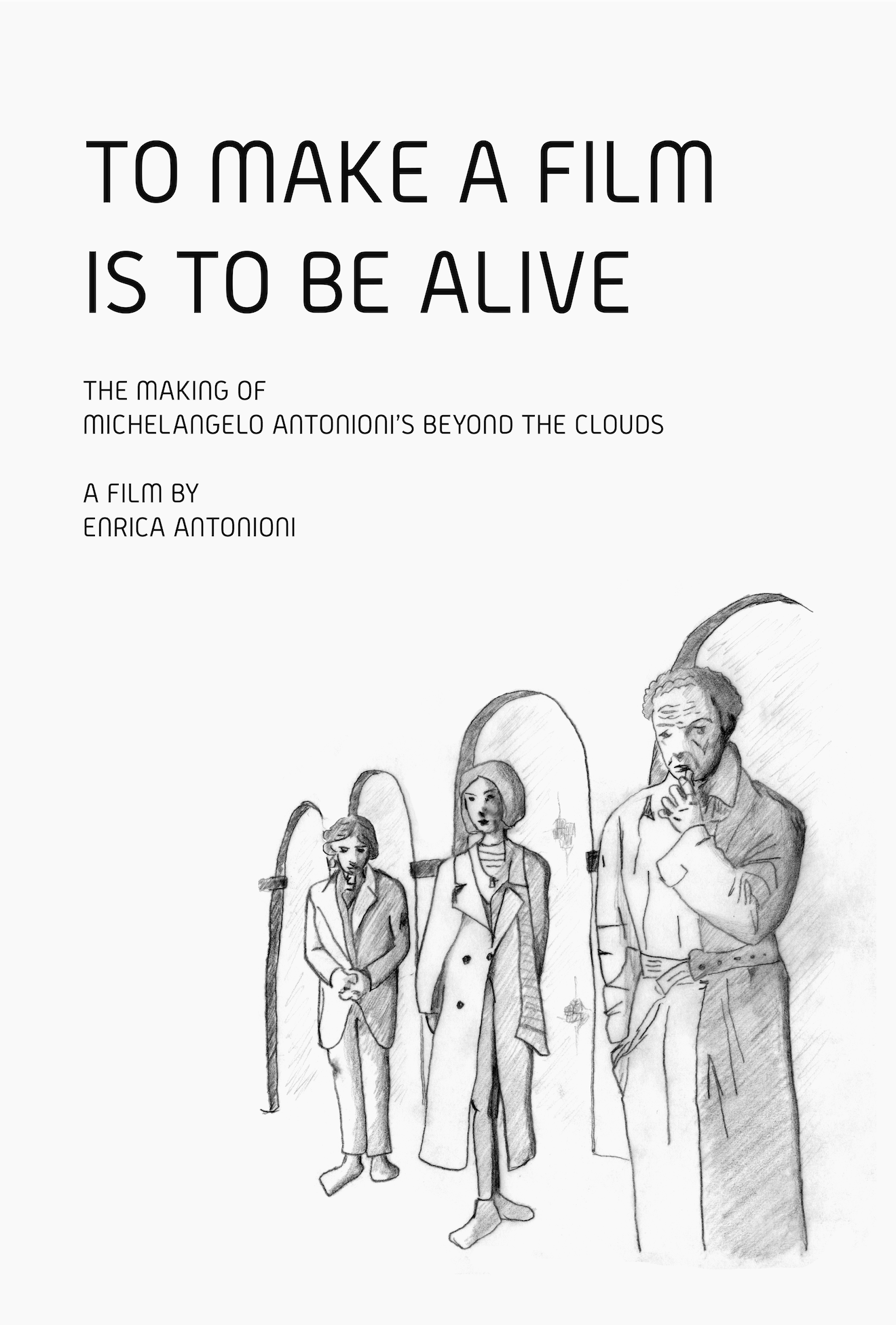 To Make a Film Is to Be Alive poster by Radoslav Sharapanov